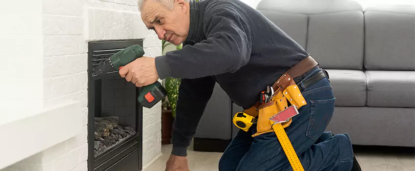 New Indoor Fireplace Installation in Norristown, Pennsylvania