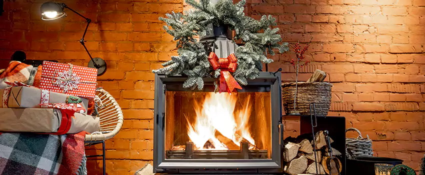 Travis Industries Linear Gas Fireplace Installation in Norristown, Pennsylvania