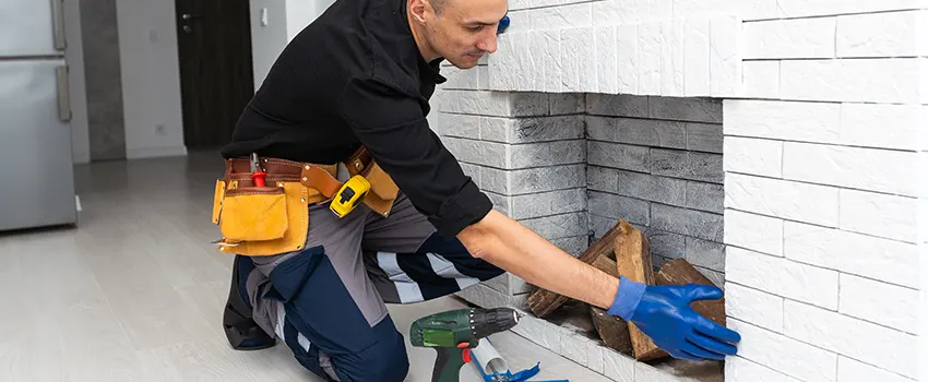 Fireplace Damaged Damper Frame Repair Services in Norristown, Pennsylvania